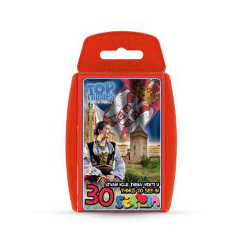 TOP TRUMPS 30 THINGS TO DO KARTE 