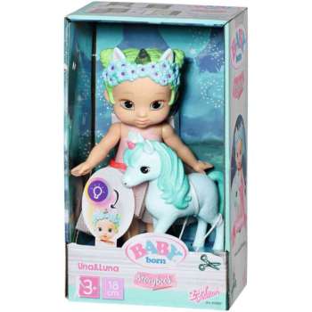 BABY BORN STORYBOOK UNA AND UNICORN 18CM 