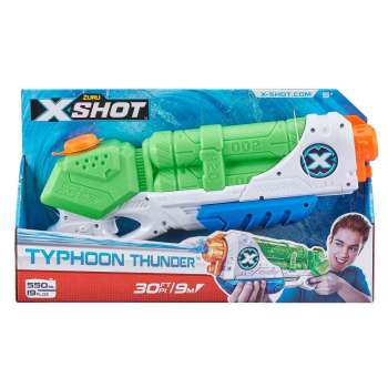 X-SHOT-WATER WARFARE-WATER BLASTER MEDIUM TYPHOON THUNDER 