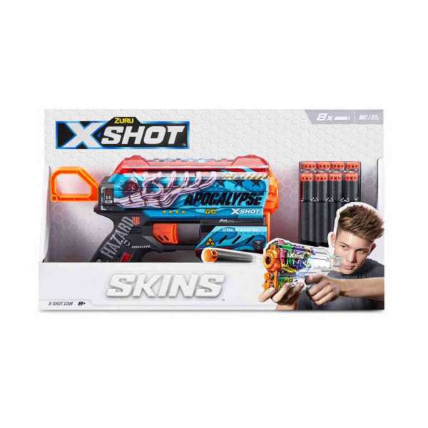 X-SHOT-PISTOLJ SKINS-FLUX 