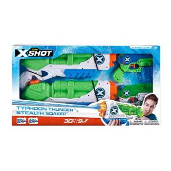 X-SHOT-WATER WARFARE-WATER BLASTER COMBO 