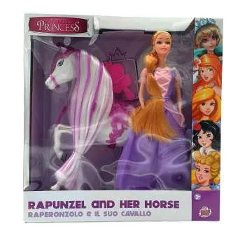 GG03023 PRINCEZA RAPUNZEL 30 CM S KONJIĆEM 