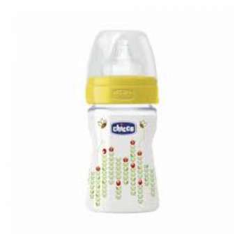 CHICCO FLASICA WELLBEING 150ML SA CUCLOM OD SILIKONA   UNISEX 