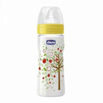 CHICCO FLASICA WELLBEING 330ML SA CUCLOM OD SILIKONA   UNISEX 
