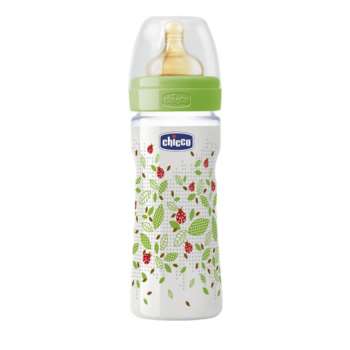 CHICCO PP FLASICA GIOTTO 250ML KAUCUK UNISEX