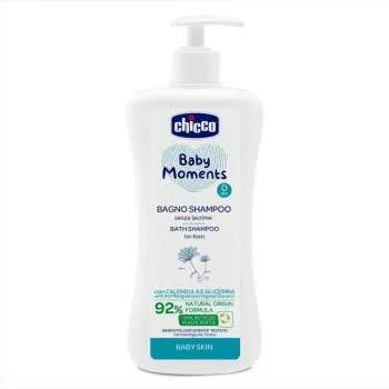 CHICCO KUPKA I SAMPON BABY MOMENTS, 500 ML 