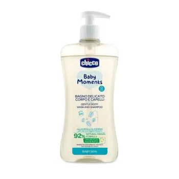 CHICCO KUPKA ZA TIJELO I KOSU BABY MOMENTS , 500ML 