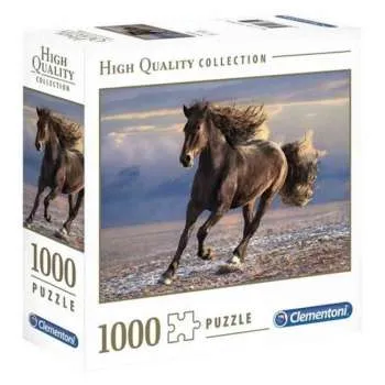 CLEMENTONI PUZZLE 1000 FREE HORSE SB 