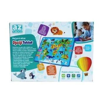 DJEČJI TABLET MOJ PRVI ATLAS 