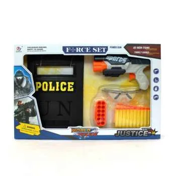 POLICIJSKI SET S NAOČALAMA 065418 