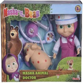 SB01081 MAŠA I MEDO VETERINAR SET 