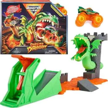 MONSTER JAM DUELING DRAGON TRKALIŠTE I VOZILO 