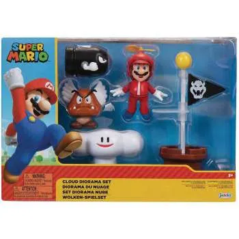 NTN: SUPER MARIO - DIORAMA 'CLOUD' SET ZA IGRU 6CM FIGURICE 
