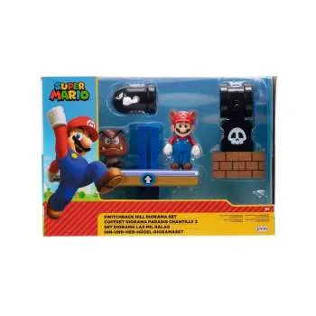 NTN: SUPER MARIO - DIORAMA 'SWITCHBACK HILL' SET ZA IGRU 6CM FIGURICE 