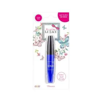 LUKKY MASKARA SA SILIKONSKOM ČETKICOM 8ML -PLAVA T16736 