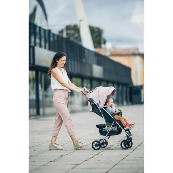 FREE ON KOLICA LUX PREMIUM ROZE CRNA