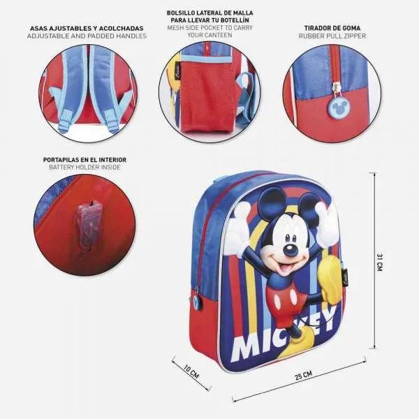 MICKEY RUKSAK 3D CERDA