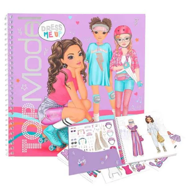 TOP MODEL DRESS ME UP STIKER BOJANKA
