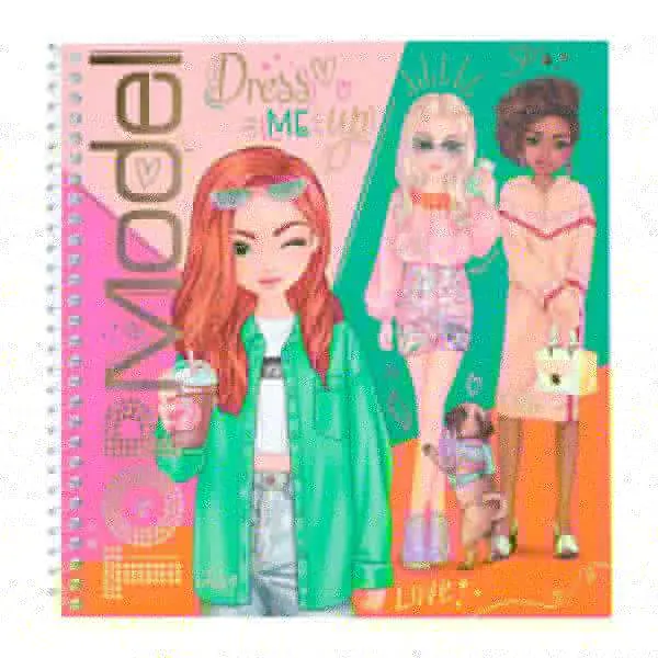 TOP MODEL DRESS ME UP STIKER BOJANKA
