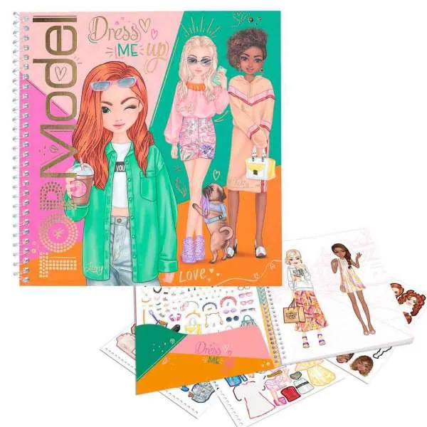 TOP MODEL DRESS ME UP STIKER BOJANKA