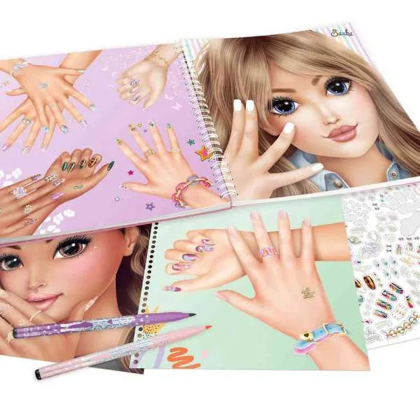 TOP MODEL BOJANKA SA STIKERIMA HAND DESIGN