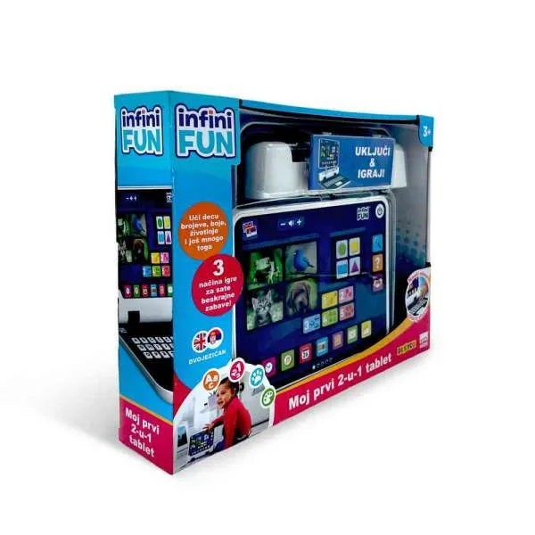 KIDZ DELIGHT MOJ PRVI 2-U-1 TABLET