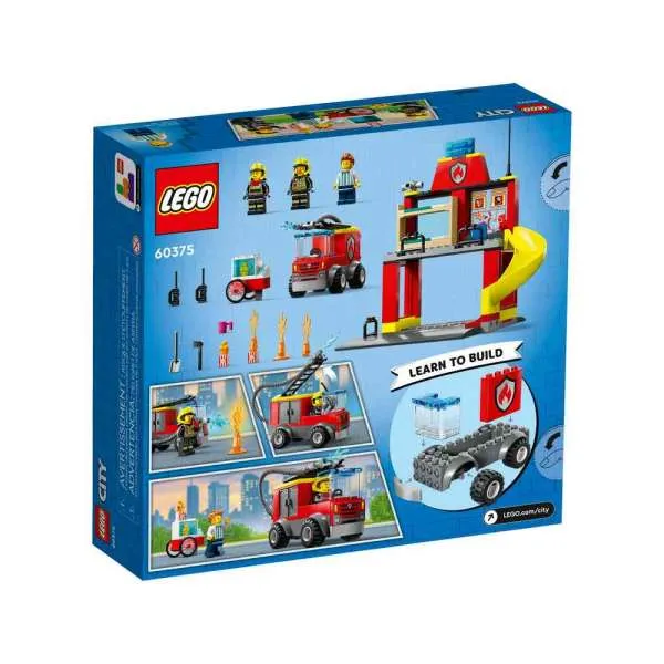 LEGO CITY VATROGASNA STANICA I VATROGASNO VOZILO