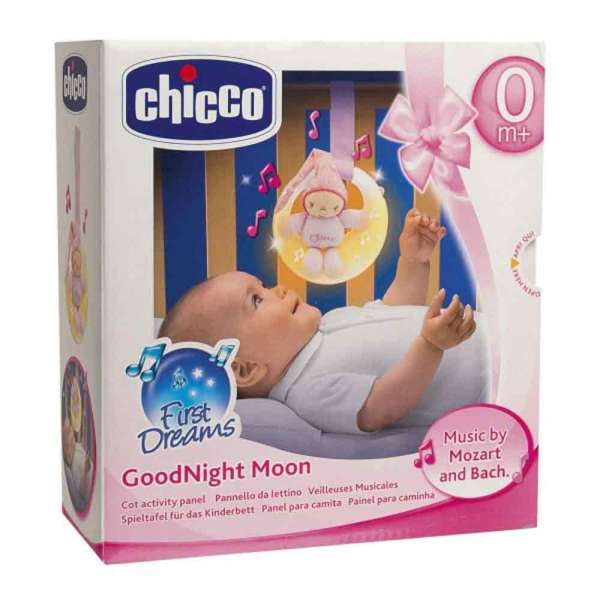 CHICCO MUZICKA LAMPA USPAVANI MESEC (FD)-ROZE 