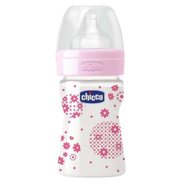 CHICCO PP FLASICA GIOTTO 150ML SILIKOM DEVOJCICE 0+