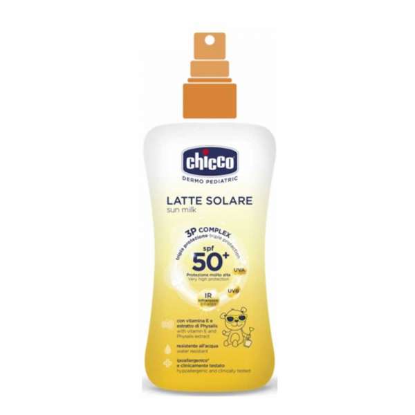 CHICCO BM SPREJ ZA SUNCANJE SPF50+ 150ML BEZ PARABENA NOV 