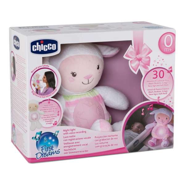 CHICCO MUZICKA LAMPA USPAVANA OVCICA (FD) - ROZE 