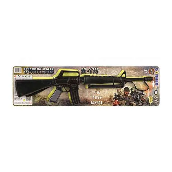 GN11861 PUŠKA M-16 NA KARTONU 8 