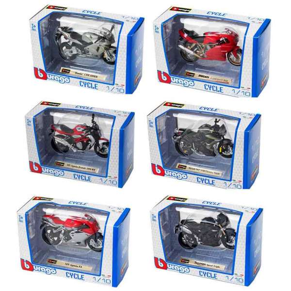 BURAGO MOTOCIKLI 1 18 