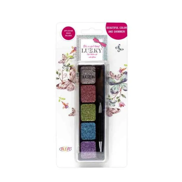 LUKKY SJENKE ZA OČI GEL SA ŠLJOKICAMA 4.7ML - SVJETLE BOJE T15392 