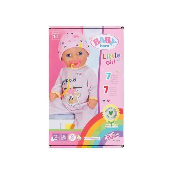 BABY BORN LITTLE GIRL 36 CM