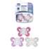 Duda varalica Comfort Lumi, roza, sil. 16-36 m, 2 kom