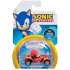 SON: SONIC - 1/64 DIE CAST VOZILA W3 - KNUCKLES 