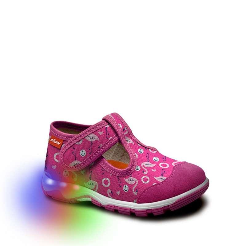 MILAMI PATOFNE SVETLECA CIKLAMA FLAMINGO