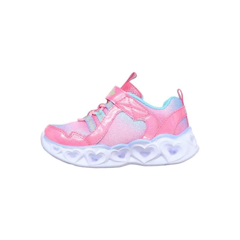 SKECHERS PATIKE HEART LIGHTS - RAINB 