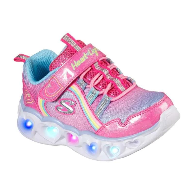 SKECHERS PATIKE HEART LIGHTS - RAINB 