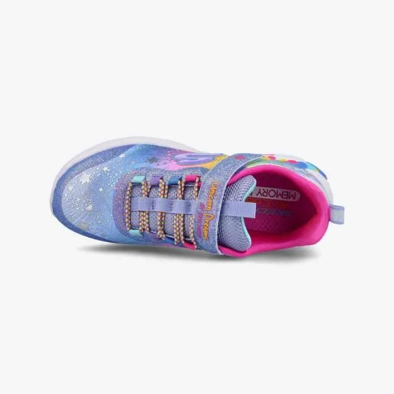 SKECHERS PATIKE S LIGHTS-UNICORN DRE