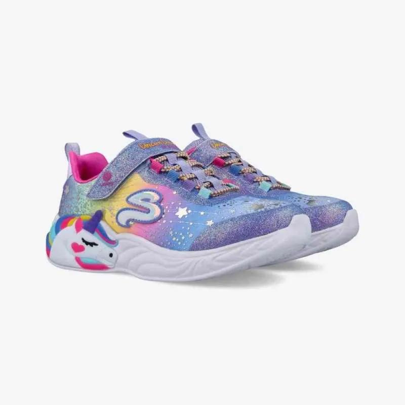 SKECHERS PATIKE S LIGHTS-UNICORN DRE