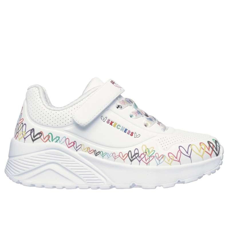 SKECHERS PATIKE UNO LITE - HEART CRAZE 
