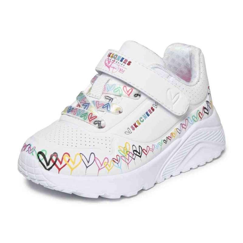 SKECHERS PATIKE UNO LITE-HEART CRAZE 