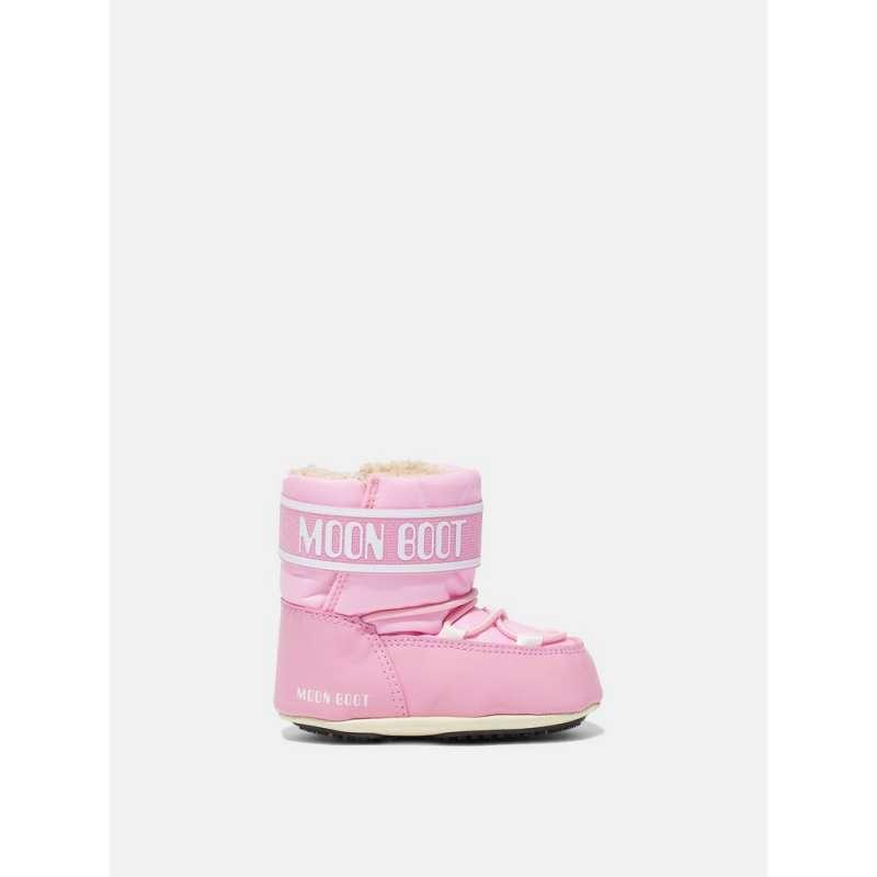 MOON BOOT CIZME CRIB NYLON PINK 