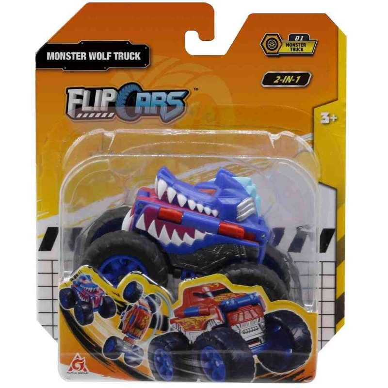 FLIP CARS AUTIC- MONSTER wolf 