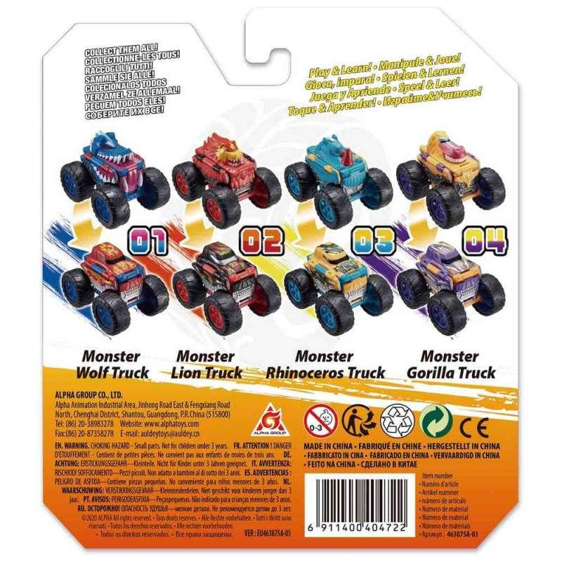 FLIP CARS AUTIC- MONSTER nosor 