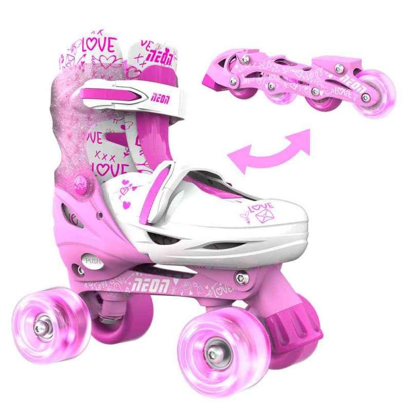 NEON COMBO ROLERI 30-33 ROZI