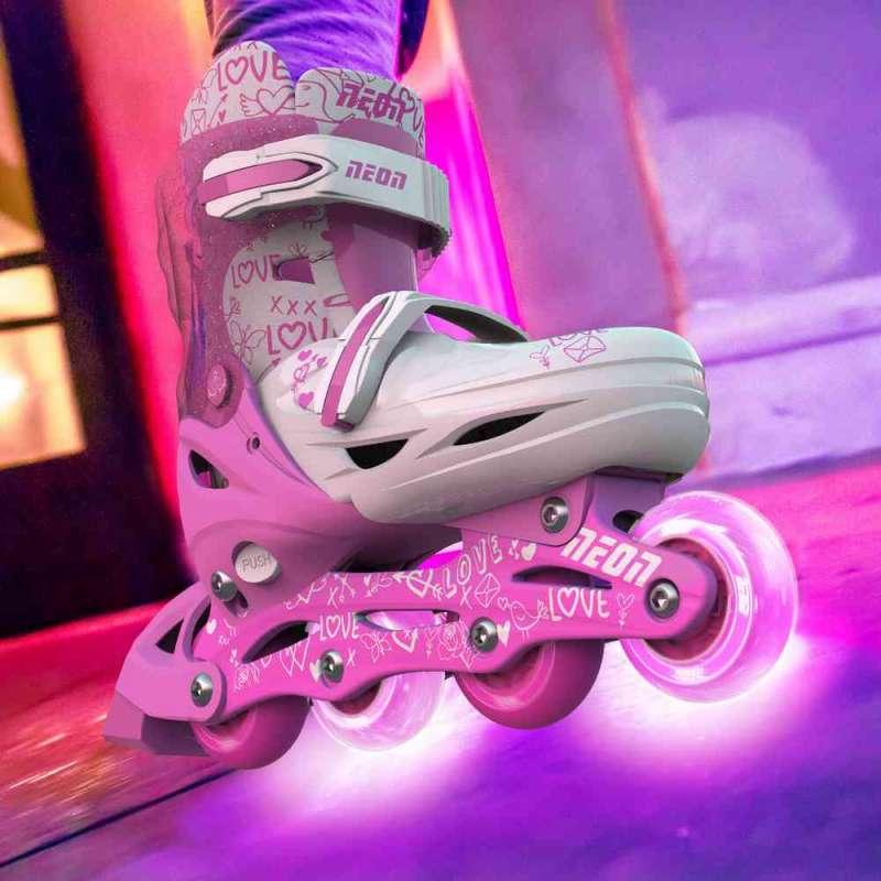 NEON COMBO ROLERI 30-33 ROZI