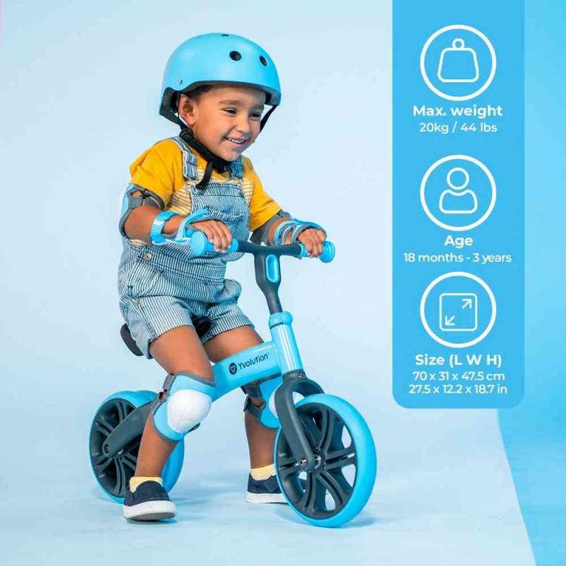 VELO JUNIOR BALANS BICIKL PLAV